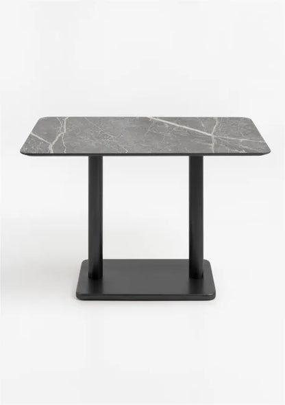 Bistrotafel Brest 120x75 | Marble Light Grey in 2 kleuren - depauwwonen