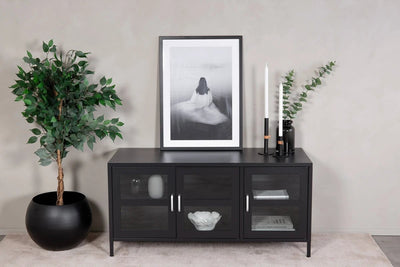 TV-meubel Acero 48 x 58 x 120 Zwart by LYNDE
