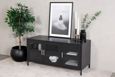 TV-meubel Acero 48 x 58 x 120 Zwart by LYNDE