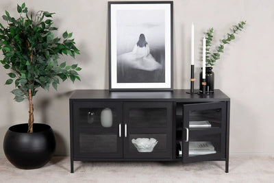 TV-meubel Acero 48 x 58 x 120 Zwart by LYNDE
