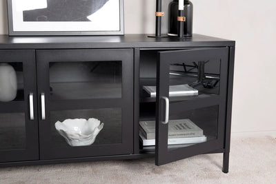 TV-meubel Acero 48 x 58 x 120 Zwart by LYNDE