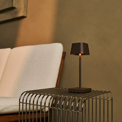 Tafellamp oplaadbaar Sarphati Mini Mokka Bruin