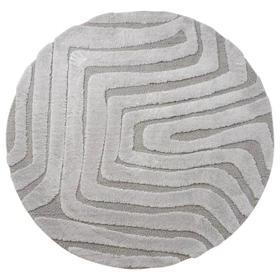 Vloerkleed Lima Beige Rond ø160 cm by Veer Carpets