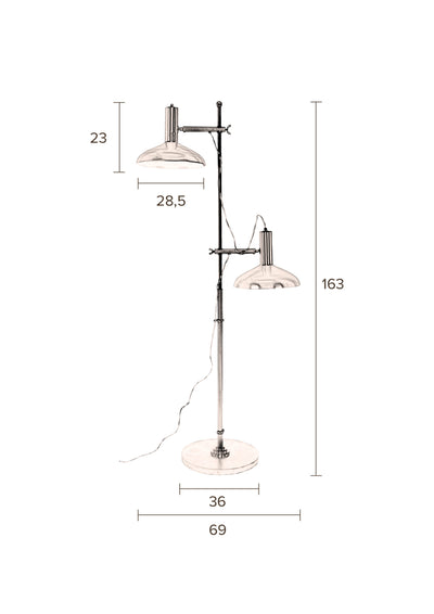 Vloerlamp Karish by Dutchbone