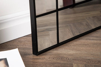 Spiegel Lake Zwart 3 x 180 x 90 by LYNDE