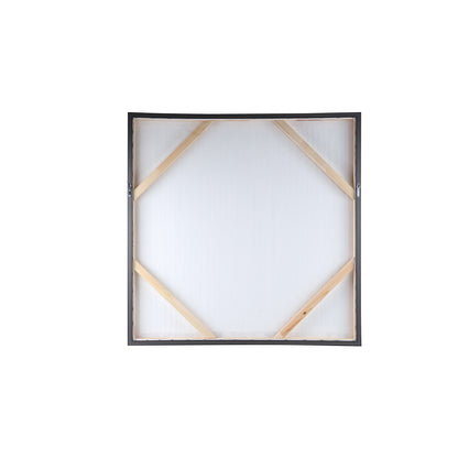 Gustas Ingelijst Wandpaneel Poly-strips Vierkant - depauwwonen