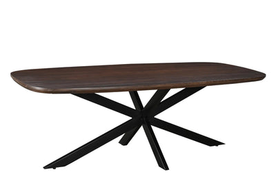 Eettafel Jesper Deens Ovaal Bruin 180 cm by Livingfurn