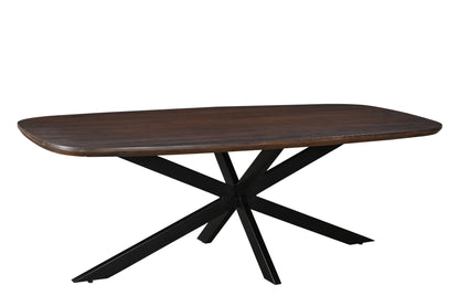 Eettafel Jesper Deens Ovaal Bruin 180 cm