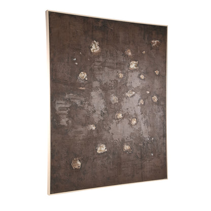 Porty Bruin Canvas Schilderij Rechthoekig - depauwwonen