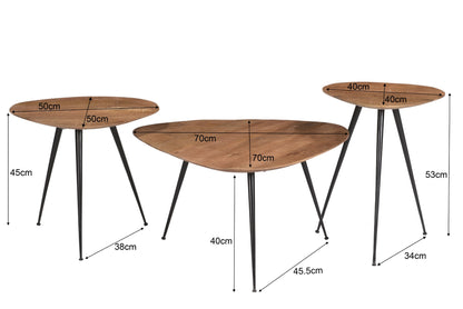 Salontafel Brix Loua set van 3