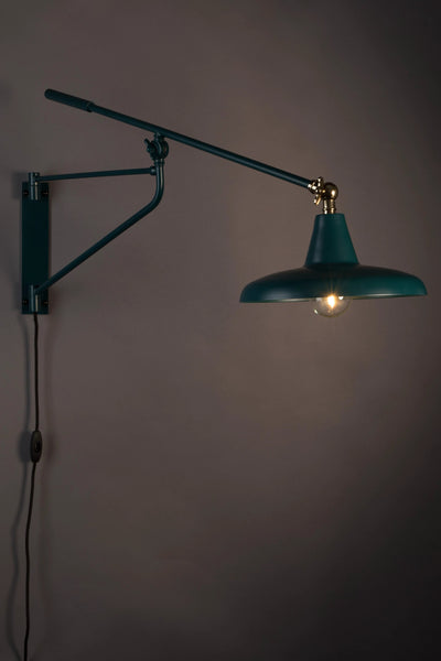 Wandlamp Hector Teal by Dutchbone