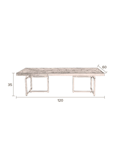 Salontafel Class Oak by Dutchbone