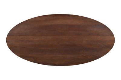 Eettafel Stafford spicebruin ovaal 230 by Richmond Interiors