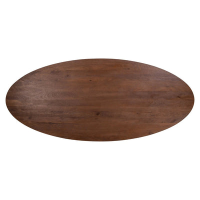 Eettafel Stafford spicebruin ovaal 280 by Richmond Interiors