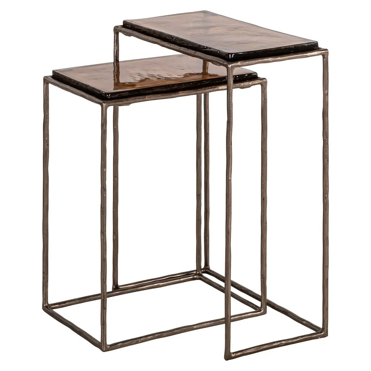 Bijzettafel Villano brons (Set van 2) by Richmond Interiors