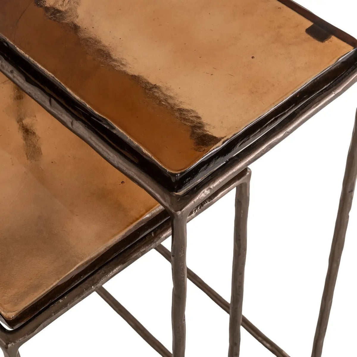 Bijzettafel Villano brons (Set van 2) by Richmond Interiors