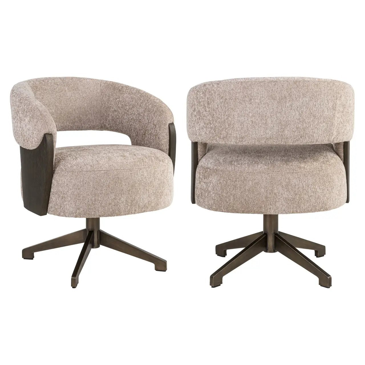 Eetkamerstoel Pollux Be Easy zandkleurig eiken by Richmond Interiors