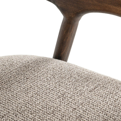Counterstoel Mihara Mocca Fancy brandvertragend by Richmond Interiors