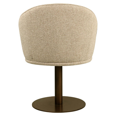 Eetkamerstoel Beverly naturel chique draaibaar by Richmond Interiors