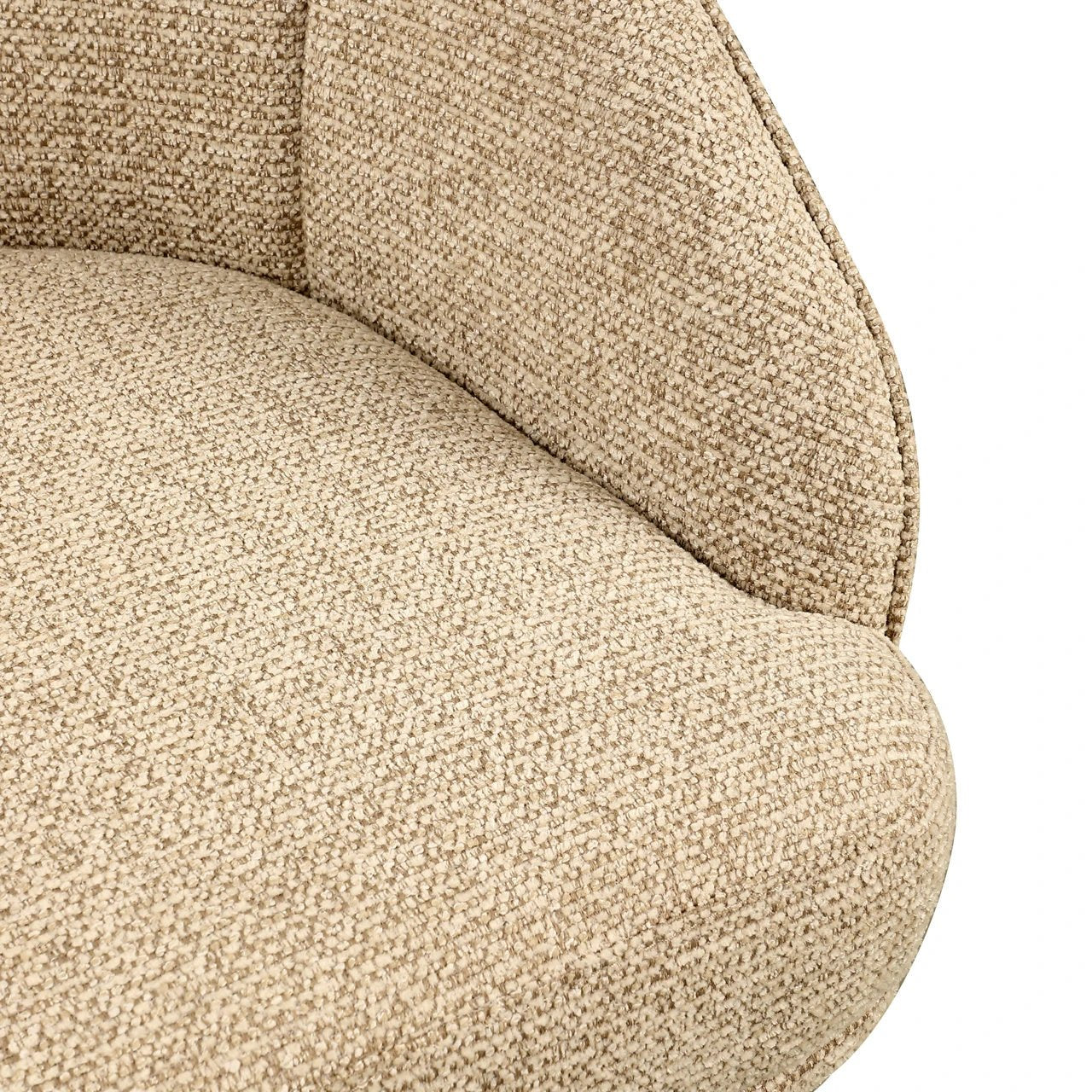 Eetkamerstoel Beverly naturel chique draaibaar by Richmond Interiors