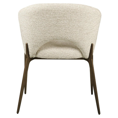 Eetkamerstoel Kenzi naturel lineair vlamvertragend by Richmond Interiors