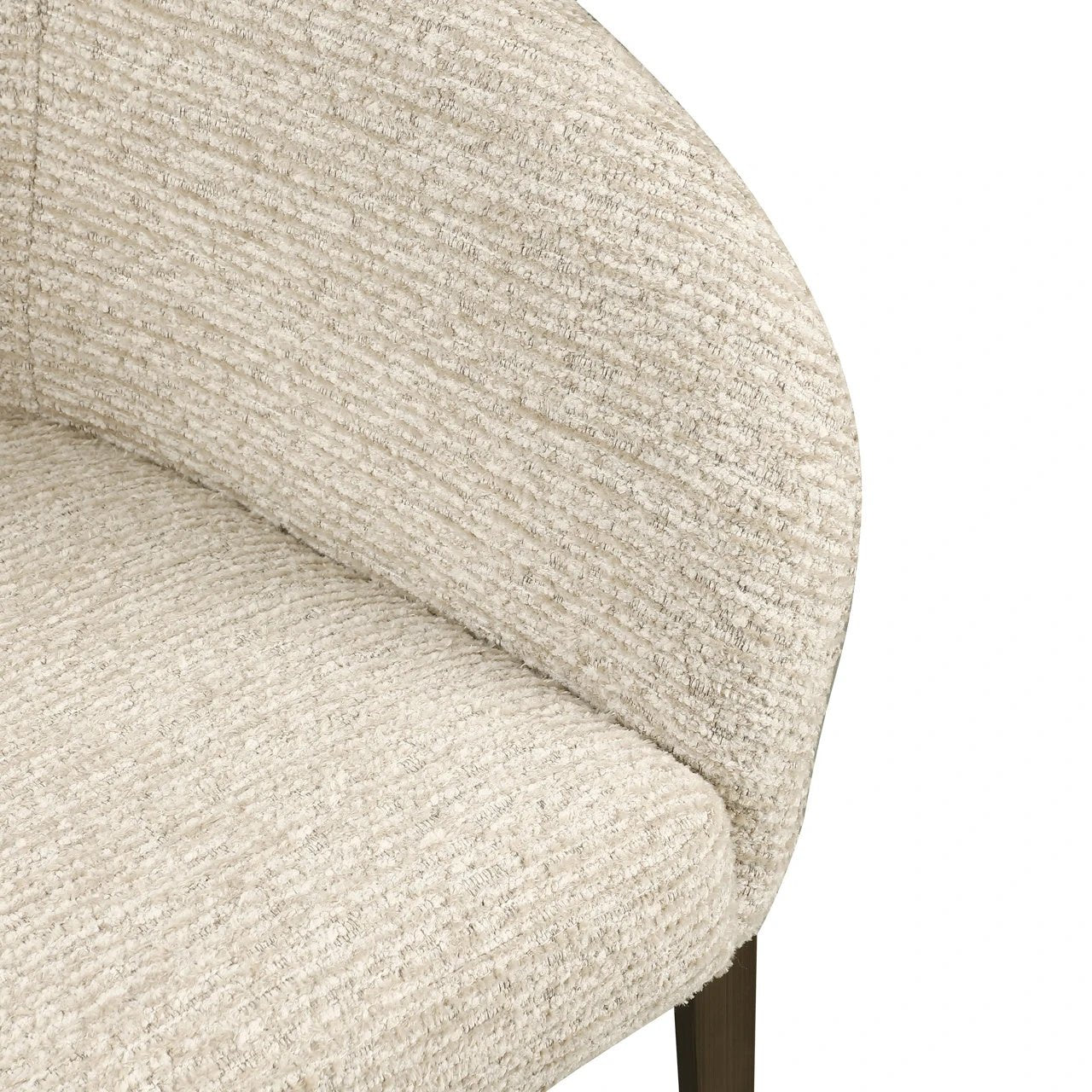 Eetkamerstoel Kenzi naturel lineair vlamvertragend by Richmond Interiors