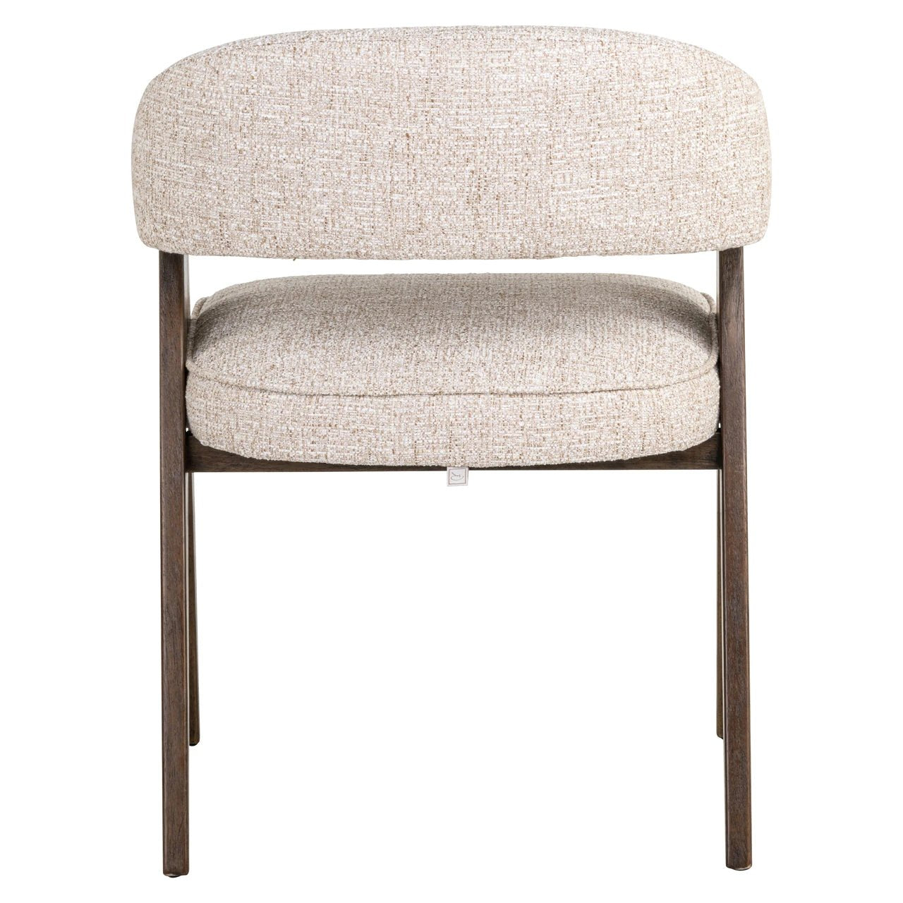 Eetkamerstoel Mori crème tweed vlamvertragend by Richmond Interiors