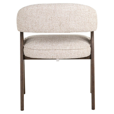 Eetkamerstoel Mori crème tweed vlamvertragend by Richmond Interiors