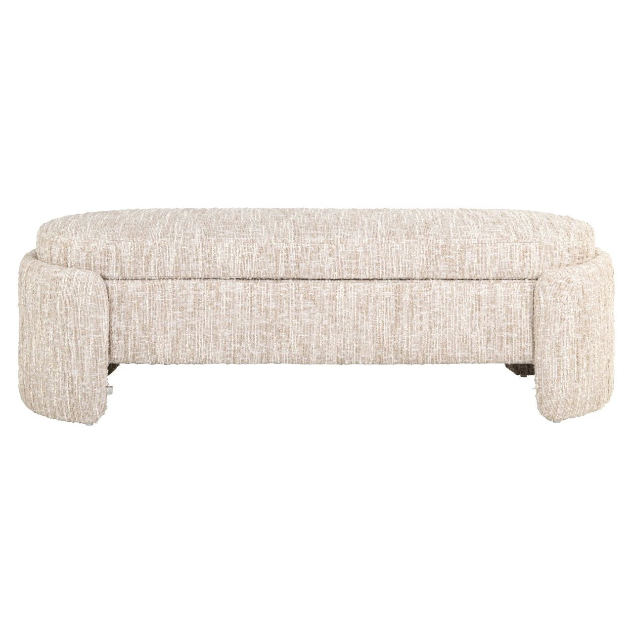 Bank Cupid beige angora met opbergruimte by Richmond Interiors