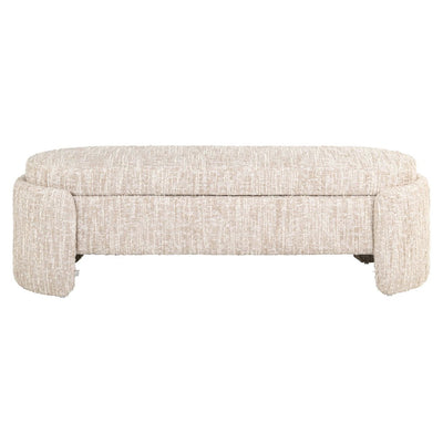 Bank Cupid beige angora met opbergruimte by Richmond Interiors