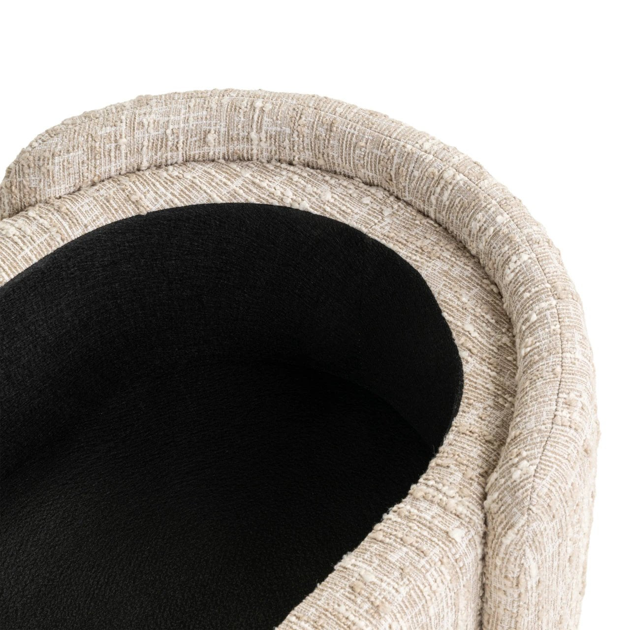 Bank Cupid beige angora met opbergruimte by Richmond Interiors