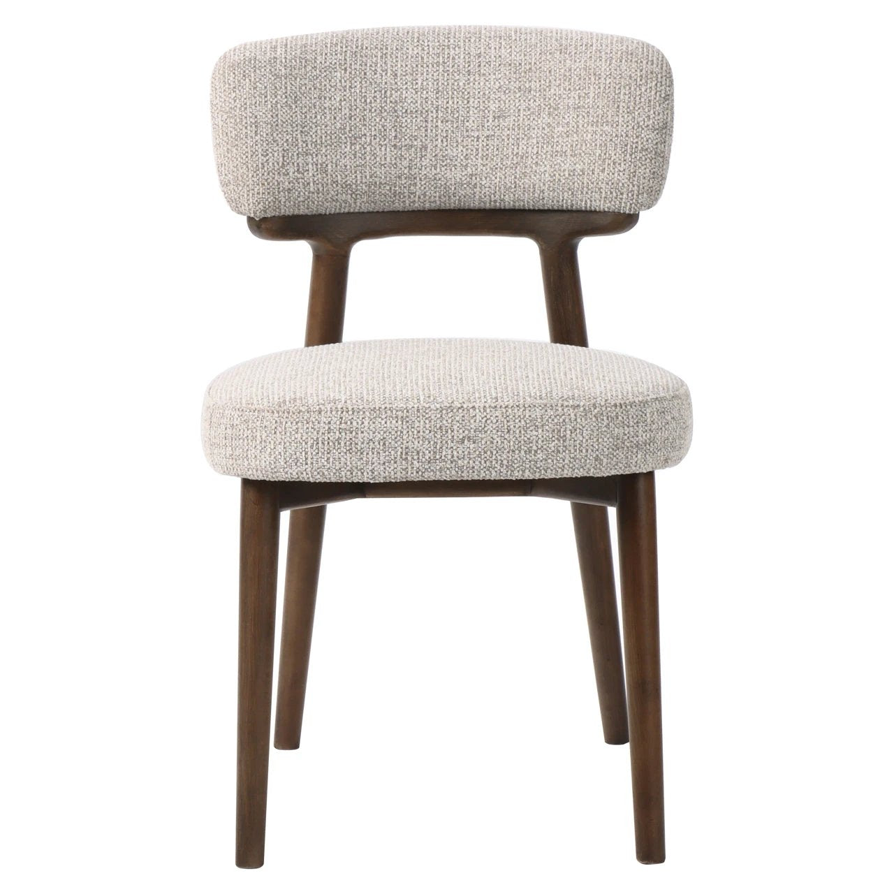 Eetkamerstoel Basker naturel chique brandvertragend (Set van 2) by Richmond Interiors