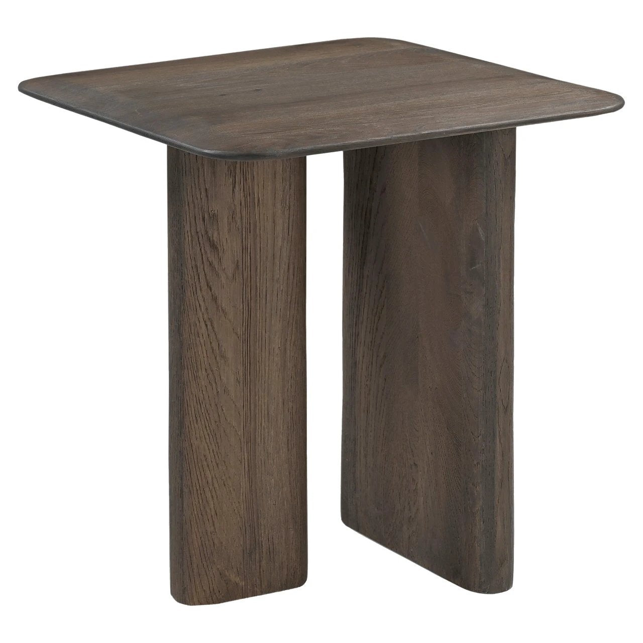 Bijzettafel Castello met gerookt antraciet eikenblad by Richmond Interiors