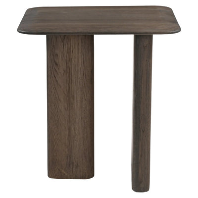 Bijzettafel Castello met gerookt antraciet eikenblad by Richmond Interiors
