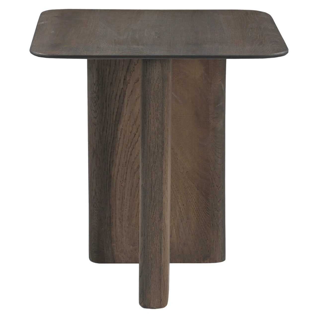 Bijzettafel Castello met gerookt antraciet eikenblad by Richmond Interiors