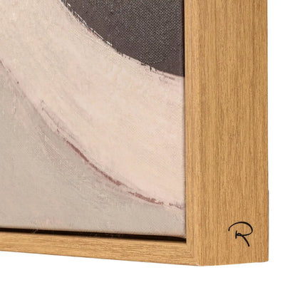 Wanddecoratie Tatu links bruin by Richmond Interiors