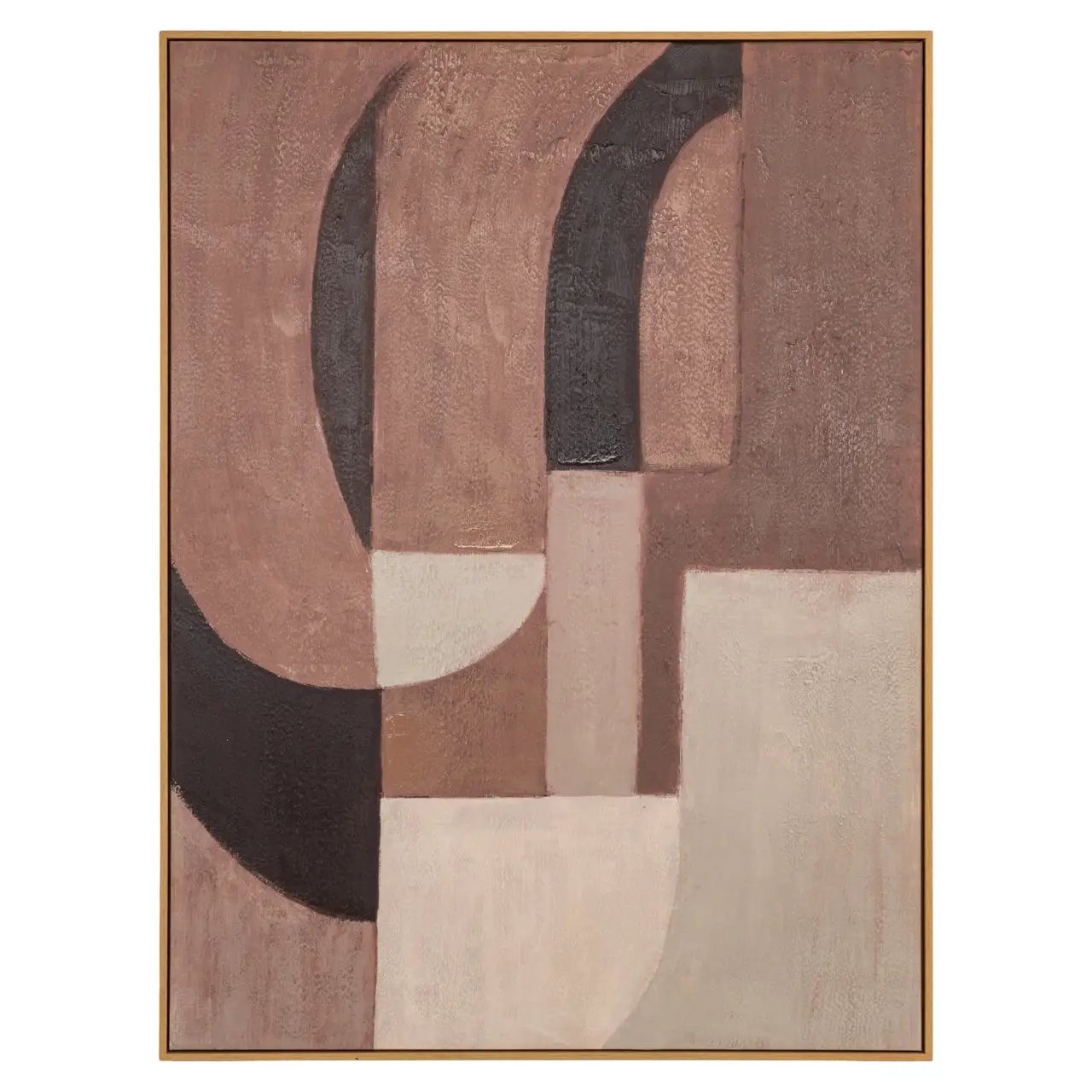 Wanddecoratie Tatu rechts bruin by Richmond Interiors