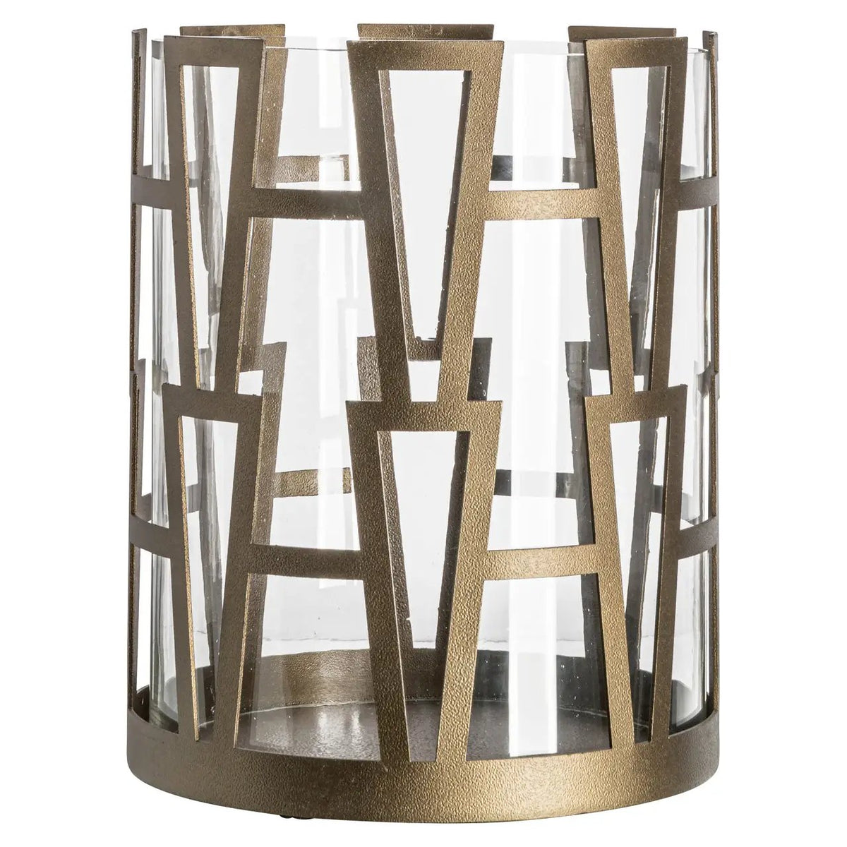 Windlicht Shandy antiek messing klein by Richmond Interiors