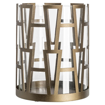 Windlicht Shandy antiek messing klein by Richmond Interiors