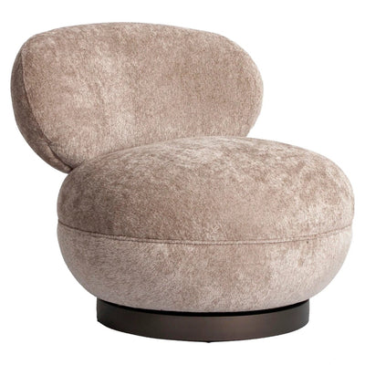 Loungestoel Jace be easy zand draaibaar vlamvertragend by Richmond Interiors