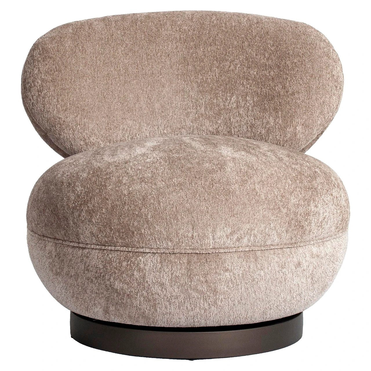 Loungestoel Jace be easy zand draaibaar vlamvertragend by Richmond Interiors