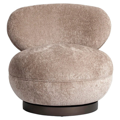 Loungestoel Jace be easy zand draaibaar vlamvertragend by Richmond Interiors