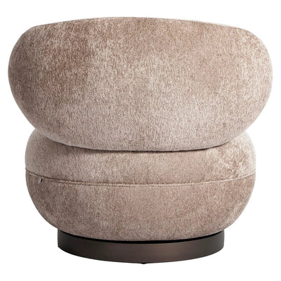 Loungestoel Jace be easy zand draaibaar vlamvertragend by Richmond Interiors