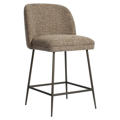 Counterstoel Pullitzer bruine tweed by Richmond Interiors