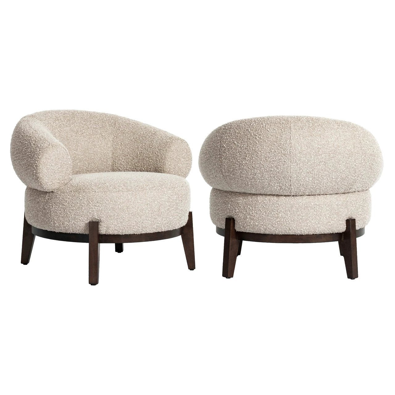 Loungestoel Montana naturel robuust brandvertragend by Richmond Interiors