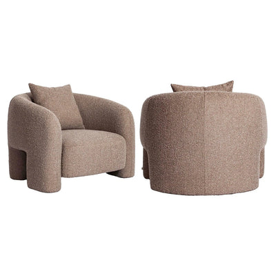 Loungestoel Tuscany mocca chunky by Richmond Interiors