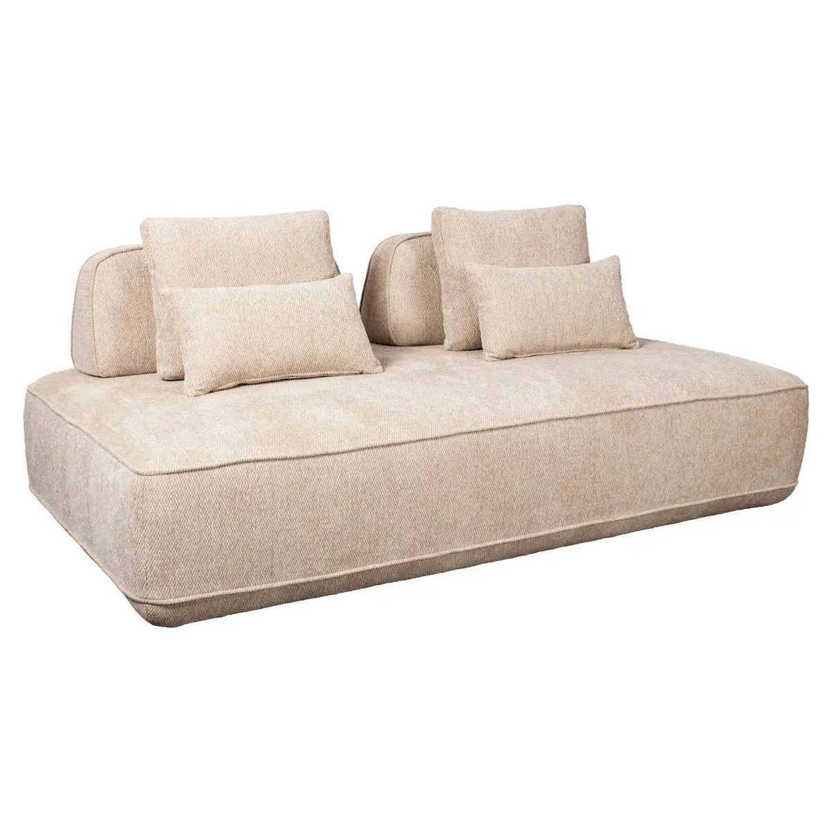 Bank Tudor naturel Boldweave 2,5-zits verstelbare rugleuning by Richmond Interiors
