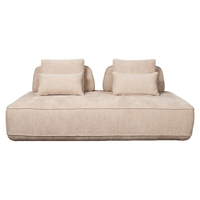 Bank Tudor naturel Boldweave 2,5-zits verstelbare rugleuning by Richmond Interiors
