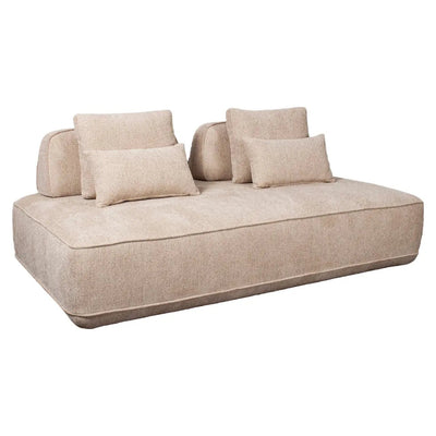 Bank Tudor naturel Boldweave 2,5-zits verstelbare rugleuning by Richmond Interiors