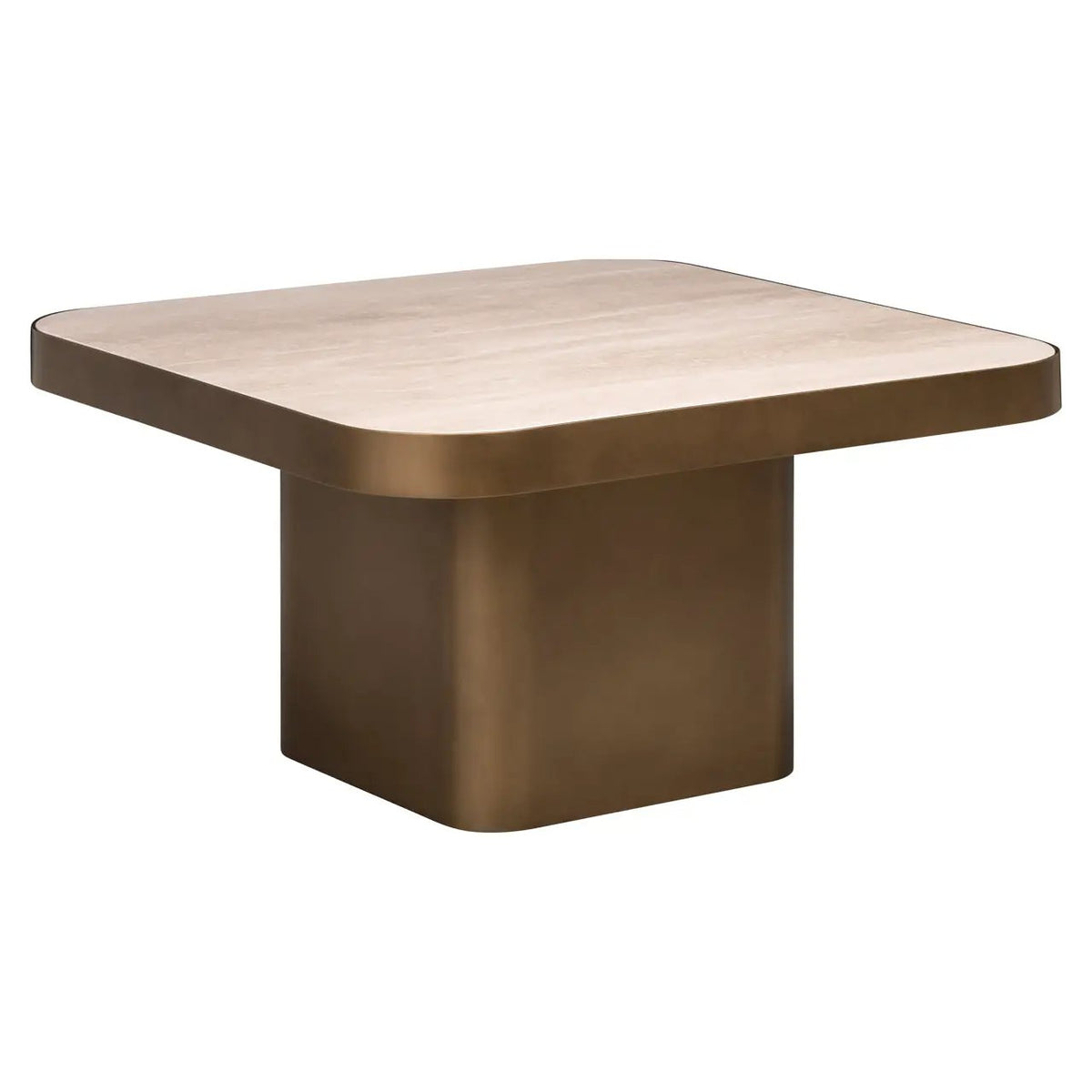 Salontafel Claridge beige 70x70 (cumulus) by Richmond Interiors